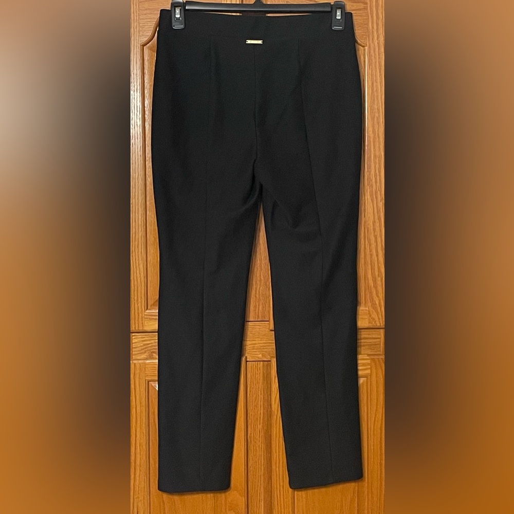 Michael Kors Petite Split-Hem Flared Pull-On Pants - Picture 6 of 6